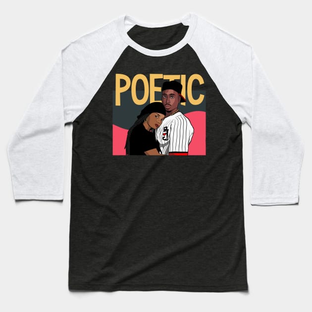 Poetic Baseball T-Shirt by Jones Factory